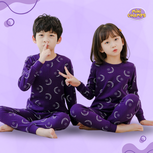 Purple Moon Kids Nightsuit