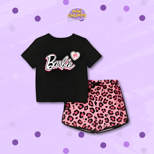 Barbie Print - Black