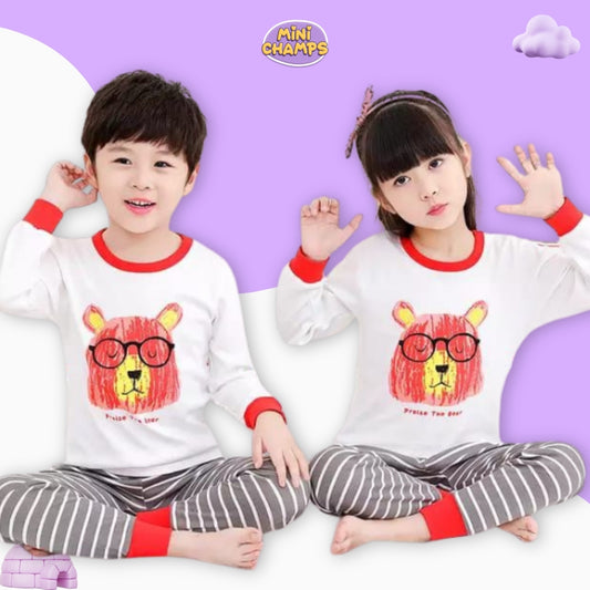 White tree Bear Kids Wear