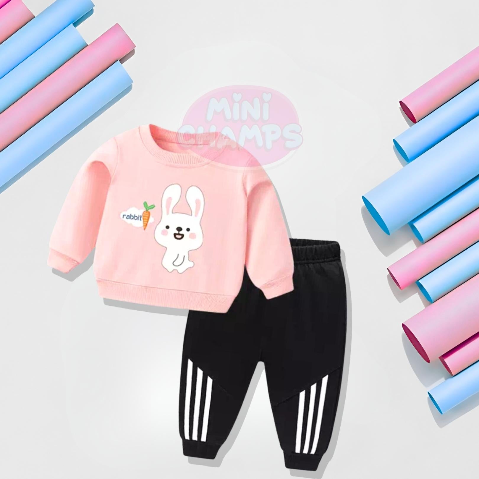 Cube Rabbit Clothes Rabbit Winter Fleece Suit
