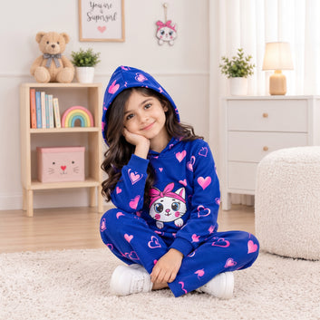 Kids Winter printed Tracksuit