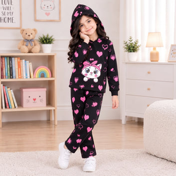 Kids Winter printed Tracksuit