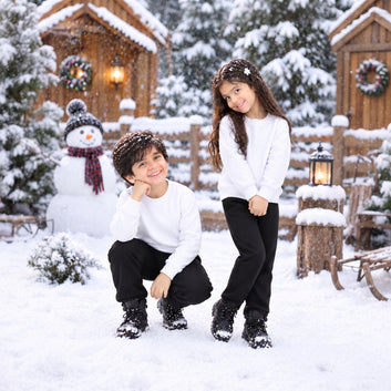 Kids Premium Winter Sweatshirt & Cargo Trouser Set
