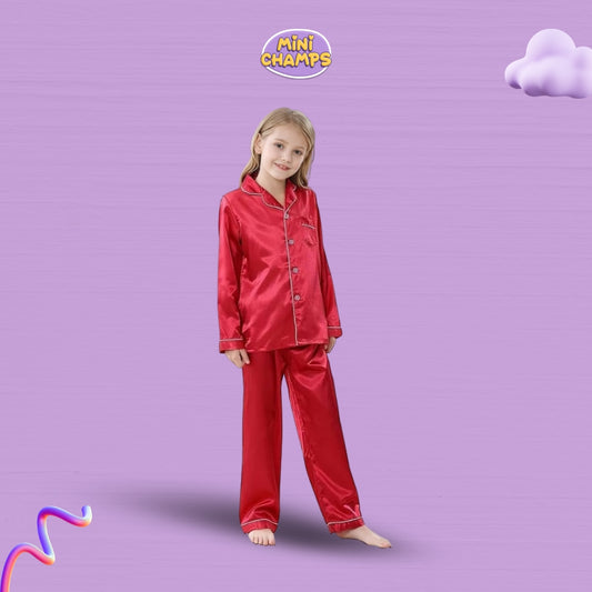 Kids NightSuit - Pink