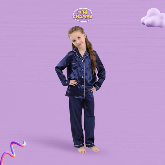 Kids NightSuit - Blue