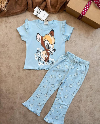 Unicorn Sky Blue Kids Pajama set