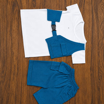 Kids Summer 3-Piece Casual Outfit Set